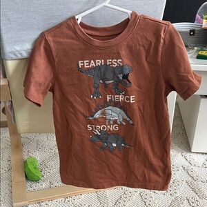 Kids Dinosaur Graphic Tee - size 5T
